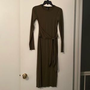 MIDI long sleeve dress